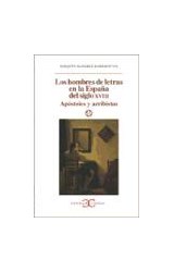 Papel HOMBRES DE LETRAS EN LA ESPAÑA DEL SIGLO XVIII APOSTOLE