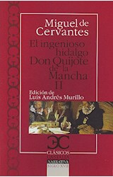 Papel INGENIOSO HIDALGO DON QUIJOTE DE LA MANCHA II (CLASICOS CASTALIA NARRATIVA SIGLO XVII)
