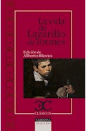 Papel VIDA DE LAZARILLO DE TORMES (COLECCION CLASICOS CASTALIA NARRATIVA SIGLO XVI)