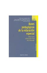 Papel BASES PEDAGOGICAS DE LA EDUCACION ESPECIAL MANUAL PARA  LA FORMACION INICIAL DEL PROFESORAD