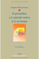 Papel PSICOANALISIS Y LA CAPACIDAD CREATIVA EN EL SER HUMANO  (PSICOANALISIS)