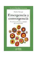 Papel EMERGENCIA Y CONVERGENCIA NOVEDAD CUALITATIVA Y UNIDAD