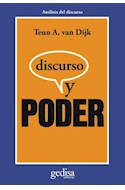 Papel DISCURSO Y PODER (LINGUISTICA / ANALISIS DEL DISCURSO SERIE CLA-DE-MA)