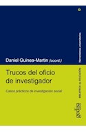 Papel TRUCOS DEL OFICIO DE INVESTIGADOR CASOS PRACTICOS DE INVESTIGACION SOCIAL (RUSTICA)