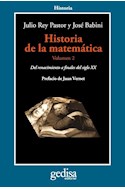 Papel HISTORIA DE LA MATEMATICA 2 DEL RENACIMIENTO A FINALES DEL SIGLO XX (HISTORIA)