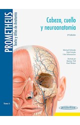 Papel PROMETHEUS TEXTO Y ATLAS DE ANATOMIA TOMO 3 CABEZA CUELLO Y NEUROANATOMIA (3 EDICION) (CARTONE)