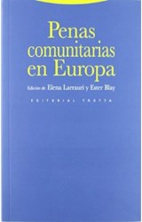 Papel PENAS COMUNITARIAS EN EUROPA (ESTRUCTURAS Y PROCESOS)