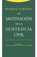 Papel MOTIVACION DE LA SENTENCIA CIVIL (ESTRUCTURAS Y PROCESOS)