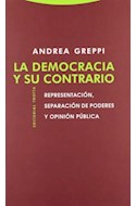 Papel DEMOCRACIA Y SU CONTRARIO REPRESENTACION SEPARACION DE PODERES (ESTRUCTURAS Y PROCESOS)