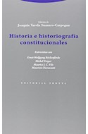 Papel HISTORIA E HISTORIOGRAFIA CONSTITUCIONALES (ESTRUCTURAS Y PROCESOS)
