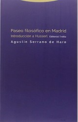 Papel PASEO FILOSOFICO EN MADRID INTRODUCCION A HUSSERL
