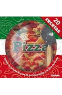 Papel PIZZA 20 RECETAS (INCLUYE UN CORTADOR DE PIZZA DE ACERO INOXIDABLE Y UN LIBRO DE RECETAS)