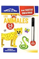 Papel ANIMALES (COLECCION CARTAS EDUCATIVAS 3-5 APRENDO EN CASA) (CON 30 TARJETAS) (CON ROTULADOR) (CAJA)