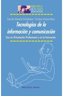 Papel TECNOLOGIAS DE LA INFORMACION Y COMUNICACION (BIBLIOTECA DE LA NUEVA EDUCACION) (RUSTICA)