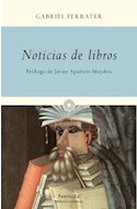 Papel NOTICIAS DE LIBROS (COLECCION IMPRESINDIBLES)