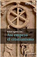 Papel ASI EMPEZO EL CRISTIANISMO (CARTONE)