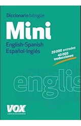 Papel DICCIONARIO BILINGUE MINI ENGLISH-SPANISH / ESPAÑOL-INGLES (BOLSILLO)