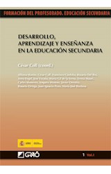 Papel DESARROLLO APRENDIZAJE Y ENSEÑANZA EN LA EDUCACION SECU  NDARIA (FORMACION DEL PROFESORADO EDUCACION