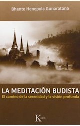 Papel MEDITACION BUDISTA EL CAMINO DE LA SERENIDAD Y LA VISIO  N PROFUNDA