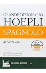 Papel GRANDE DIZIONARIO HOEPLI SPAGNOLO (SPAGNOLO-ITALIANO/ITALIANO-ESPAGNOLO) (CARTONE)