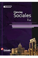 Papel CIENCIAS SOCIALES 1 ESTRADA CONFLUENCIAS (ES) C/CUADERNO DE PROCEDIMIENTOS
