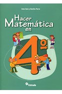 Papel HACER MATEMATICA EN 4 ESTRADA (CON CUADERNILLO)