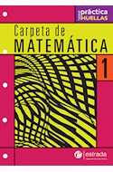Papel CARPETA DE MATEMATICA 1 ESTRADA (HUELLAS) (NOVEDAD 2016)