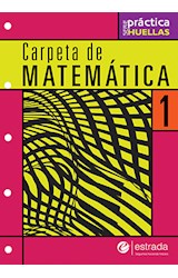 Papel CARPETA DE MATEMATICA 1 ESTRADA (HUELLAS) (NOVEDAD 2016)