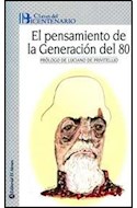 Papel PENSAMIENTO DE LA GENERACION DEL 80 (CLAVES DEL BICENTENARIO)