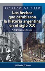 Papel HECHOS QUE CAMBIARON LA HISTORIA ARGENTINA EN EL SIGLO XX