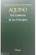 Papel DEL GOBIERNO DE LOS PRINCIPES (COLECCION BIBLIOTECA DE OBRAS MAESTRAS DEL PENSAMIENTO 123)