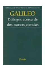 Papel DIALOGOS ACERCA DE DOS NUEVAS CIENCIAS (OBRAS MAESTRAS DEL PENSAMIENTOS 37)