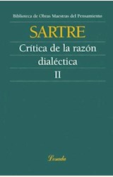 Papel CRITICA DE LA RAZON DIALECTICA II (COLECCION OBRAS MAESTRAS DEL PENSAMIENTO 61)
