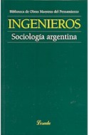Papel SOCIOLOGIA ARGENTINA (BIBLIOTECA DE OBRAS MAESTRAS DEL PENSAMIENTO 88)
