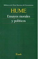 Papel ENSAYOS MORALES Y POLITICOS (BIBLIOTECA DE OBRAS MAESTRAS DEL PENSAMIENTO 97)