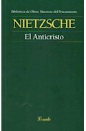 Papel ANTICRISTO (BIBLIOTECA DE OBRAS MAESTRAS DEL PENSAMIENTO 115)