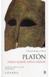 Papel HIPIAS MAYOR HIPIAS MENOR (COLECCION GRIEGOS LATINOS)