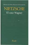 Papel CASO WAGNER (BIBLIOTECA DE OBRAS MAESTRAS DEL PENSMIENTO 110)