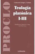 Papel TEOLOGIA PLATONICA I-III (COLECCION GRIEGOS Y LATINOS)
