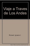 Papel VIAJE A TRAVES DE LOS ANDES (MEMORIA ARGENTINA)