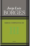 Papel OBRAS COMPLETAS III (BORGES JORGE LUIS) (RUSTICA)