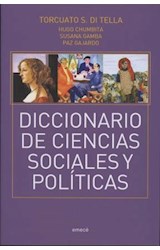 Papel DICCIONARIO DE CIENCIAS SOCIALES Y POLITICAS