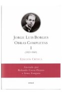 Papel OBRAS COMPLETAS I 1923-1949 (EDICION CRITICA) (CARTONE)