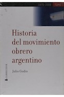 Papel HISTORIA DEL MOVIMIENTO OBRERO ARGENTINO