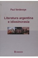 Papel LITERATURA ARGENTINA E IDIOSINCRACIA