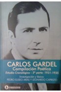 Papel CARLOS GARDEL COMPILACION POETICA 1 1912-1925