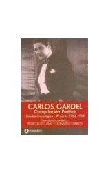 Papel CARLOS GARDEL COMPILACION POETICA ESTUDIO CRONOLOGICO 2 1926-1930