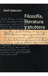 Papel FILOSOFIA LITERATURA ETCETERA