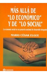 Papel MAS ALLA DE LOS ECONOMICO Y DE LO SOCIAL LA ECONOMIA SO