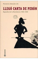 Papel LLEGO CARTA DE PERON RAPSODIA DE LA RESISTENCIA 55-59